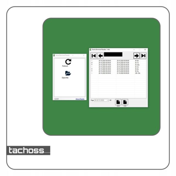 TACHOTERMINAL PRO2 + Program