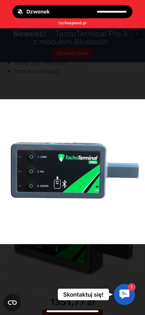 TachoTerminal Pro3